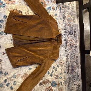 Brown 100% leather Jacket